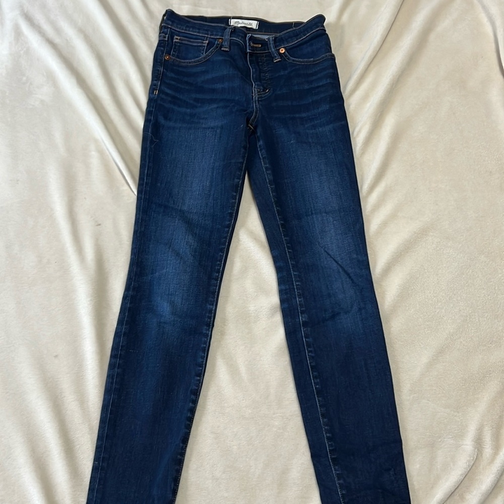 Madewell 9” high rise skinny Jeans size 26